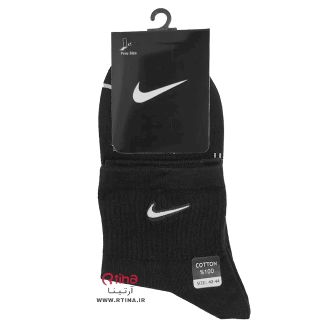 جوراب نیم ساق اسپرت مردانه طرح نایک